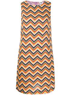 M Missoni платье Rainbow с узором зигзаг