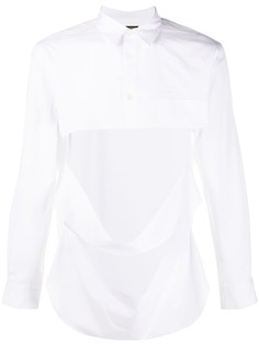 Comme Des Garçons Homme Plus рубашка с вырезами