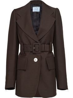 Prada блейзер с поясом