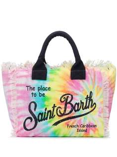 Mc2 Saint Barth пляжная сумка с принтом тай-дай