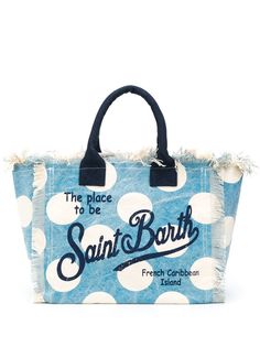 Mc2 Saint Barth сумка-тоут в горох