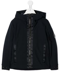 C.P. Company куртка с капюшоном и линзой на рукаве