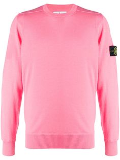 Stone Island джемпер с нашивкой-логотипом