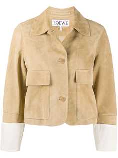 Loewe укороченная куртка на пуговицах