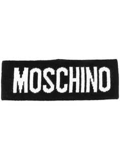 Moschino шарф с логотипом