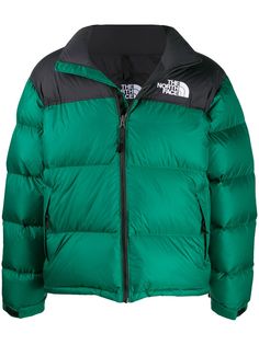 The North Face пуховик с вышитым логотипом