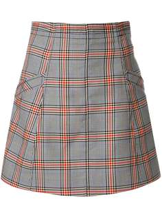 Rachel Gilbert мини-юбка Riley в клетку