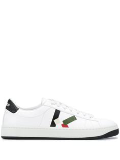 Kenzo кеды с вышитым логотипом