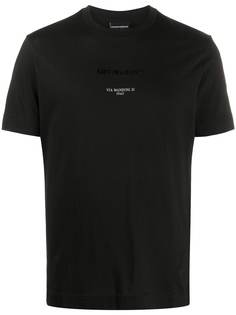 Emporio Armani футболка с графичным принтом