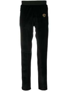 Versace спортивные брюки с нашивкой Medusa
