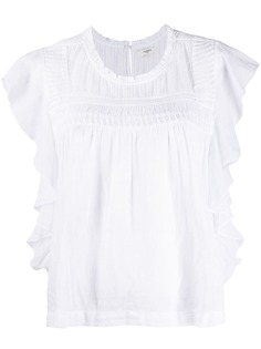 Isabel Marant Étoile блузка Layona с оборками
