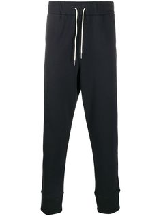 Jil Sander спортивные брюки с манжетами