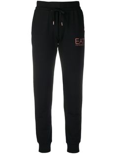 Ea7 Emporio Armani спортивные брюки с логотипом