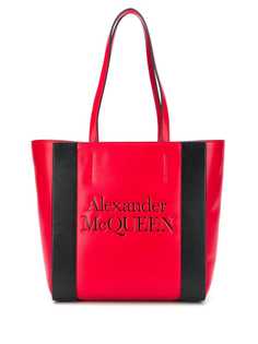 Alexander McQueen сумка на плечо с тисненым логотипом