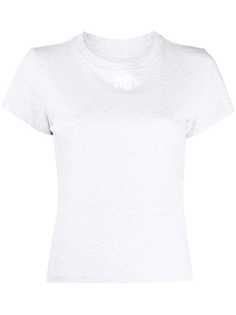 T By Alexander Wang футболка с логотипом и короткими рукавами