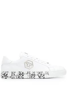 Philipp Plein кроссовки с декором Skull