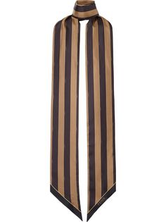 Fendi шарф в полоску