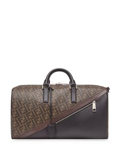 Fendi дорожная сумка с монограммой