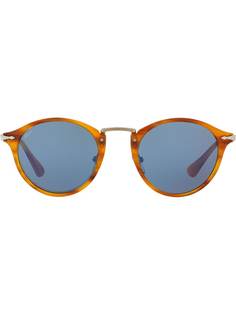 Persol солнцезащитные очки в круглой оправе