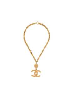 Chanel Pre-Owned колье 1993-го года с подвеской-логотипом CC