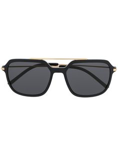 Dolce & Gabbana Eyewear солнцезащитные очки в квадратной оправе