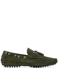 Kiton лоферы с кисточками