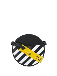 Off-White сумка через плечо в диагональную полоску