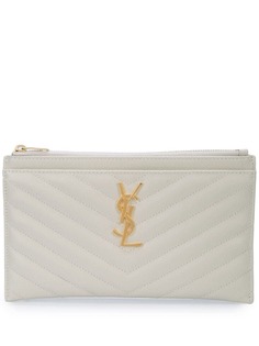 Saint Laurent клатч с монограммой