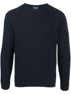 Giorgio Armani джемпер в рубчик