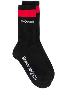 Alexander McQueen носки с логотипом