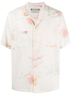AllSaints рубашка Hawaiian с цветочным принтом