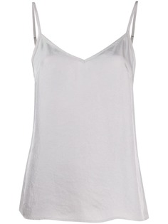 AllSaints крепдешиновый топ на бретелях