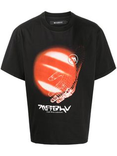 MISBHV футболка с графичным принтом