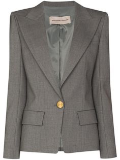 Alexandre Vauthier single-breasted blazer jacket