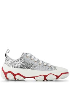 RedValentino RED(V) Glam Run glitter sneakers