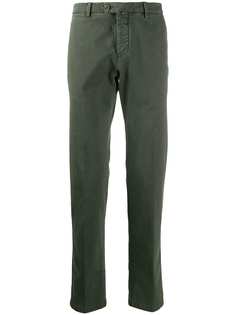 Kiton mid-rise slim-fit chinos