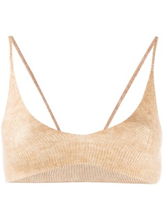 Jacquemus трикотажный топ Le Bandeau Valensole