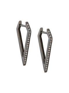 Eva Fehren золотые серьги-кольца