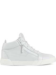 Giuseppe Zanotti высокие кеды с молниями