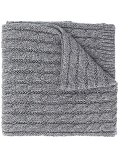 Paul & Shark cable knit scarf