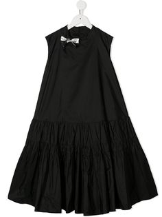 Simonetta tiered flare dress