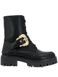 Versace Jeans Couture сапоги на шнуровке
