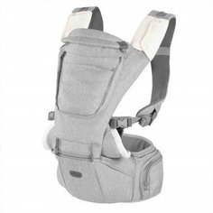 Переноска-трансформер Chicco Hip Seat Carrier Titanium, серый