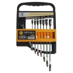 Набор гаечных ключей Эврика (6 предм.) ER-20619 черный/желтый