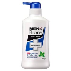 Мыло жидкое Kao Mens Biore Deodorant с ароматом мяты, 440 мл КАО