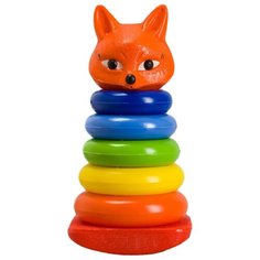 Пирамидка Росигрушка Лисичка 9236