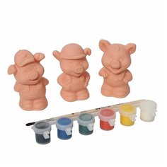 Весна Набор для росписи фигурок Три поросенка (В3673)