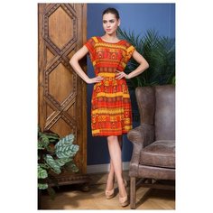 Пляжная туника Mia-Mia размер S(44) оранжевый