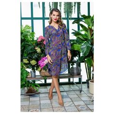 Пляжная туника Mia-Mia Pansy размер L(48) фиолетовый