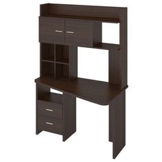 Компьютерный стол Мэрдэс Домино Lite СКЛ-Трап120+НКЛХ-120, 120х72 см, угол: справа, цвет: венге Merdes